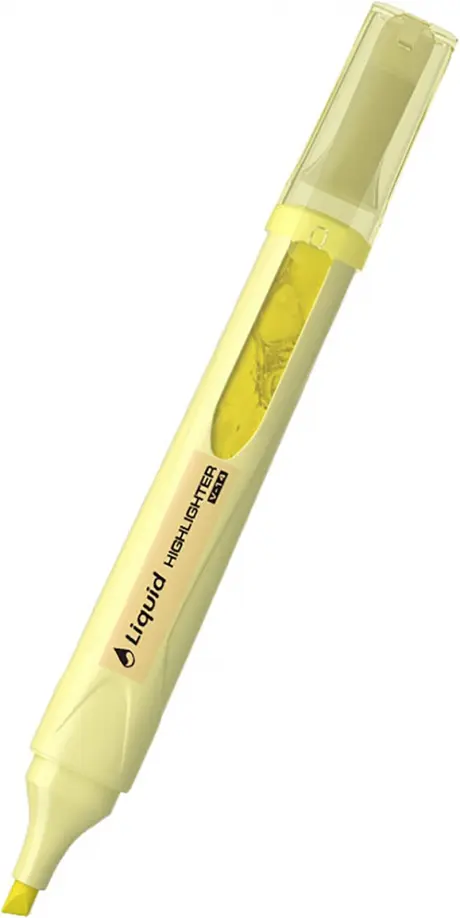 

Текстмаркер Liquid Visioline, желтый, Жёлтый