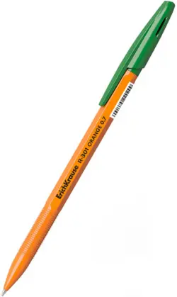 Ручка шариковая Orange Stick, зеленая
