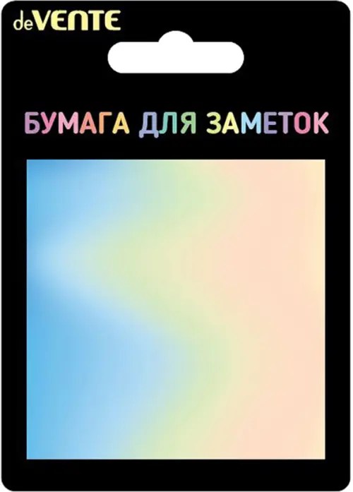 

Бумага для заметок Rainbow, с клеевым краем, 30 листов, дизайн в ассортименте
