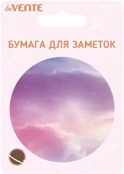 Блок для записей самоклеящийся Clouds, 30 листов, в ассортименте