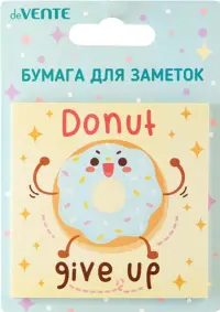 Блок для записей самоклеящийся Dessert, 30 листов, в ассортименте