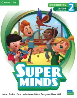 Super Minds. 2nd Edition. Level 2. Workbook with Digital Pack