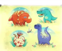 Папка на молнии Dinosaurs, в ассортименте