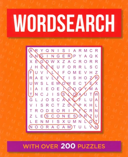 

Wordsearch. With over 200 Puzzles, Оранжевый