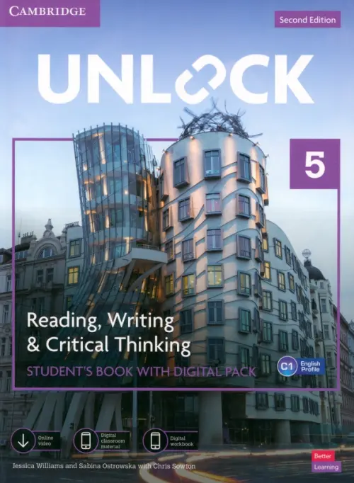 

Unlock. 2nd Edition. Level 5. Reading, Writing and Critical Thinking. Student's Book + Digital Pack, Серый