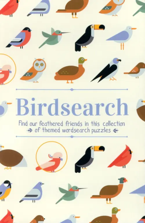 

Birdsearch Wordsearch Puzzles, Белый