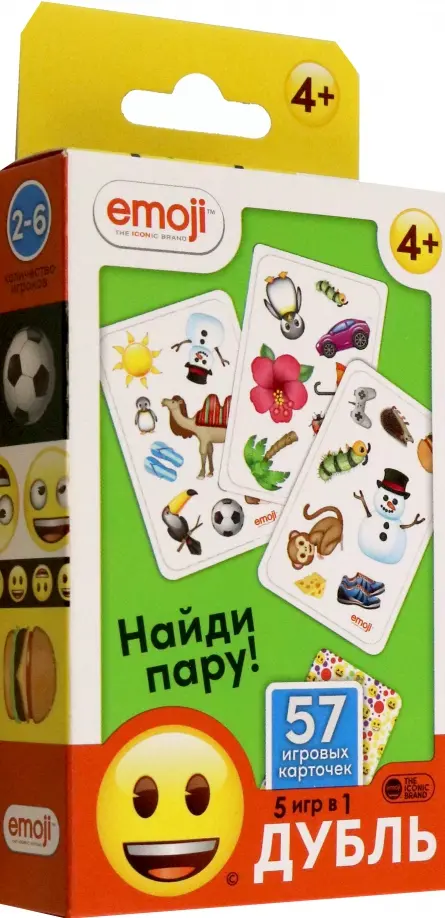 

Настольная игра Эмоджи. Дубль