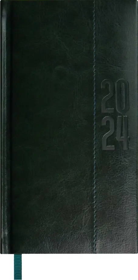 

Еженедельник датированный на 2024 год Сариф-эконом, зеленый, 64 листа, Зелёный