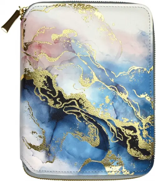 Ежедневник-органайзер недатированный мрамор А5 120 листов 978₽