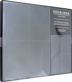 Записная книжка + обложка для паспорта Сариф, графит, А5+, 120 листов