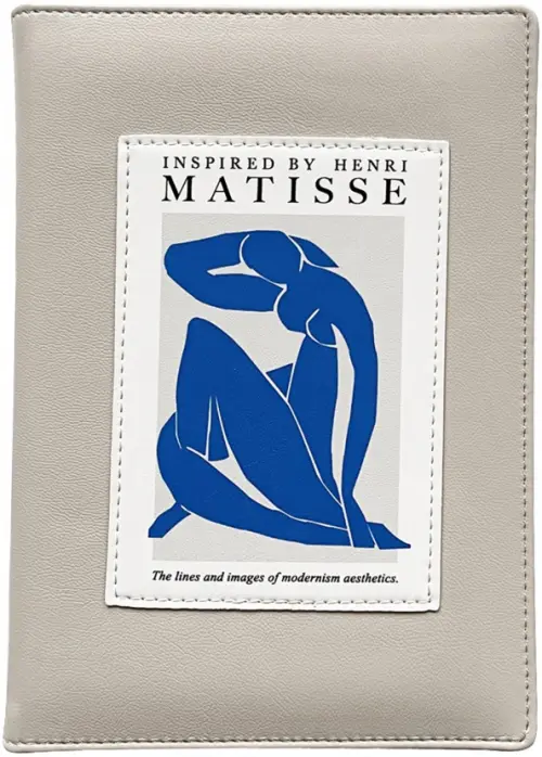 

Ежедневник датированный на 2024 год Matisse, бежевый, А5, 176 листов, Жёлтый