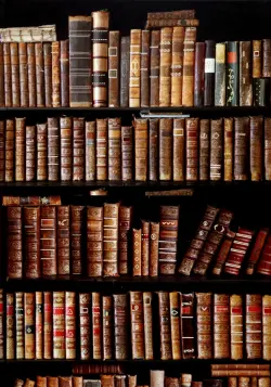 Книга для записей Библиотека, 200 листов, А4, клетка