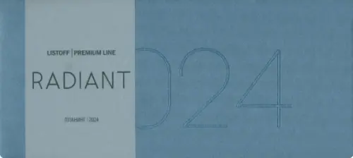 

Планинг датированный на 2024 год Radiant. Серо-синий, 64 листа, Серый