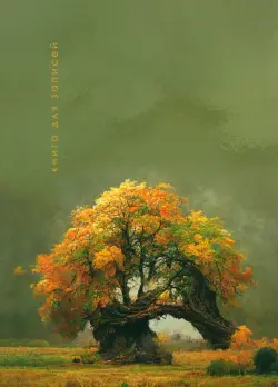 Книга для записей Фантастическая природа, 160 листов, А4, клетка