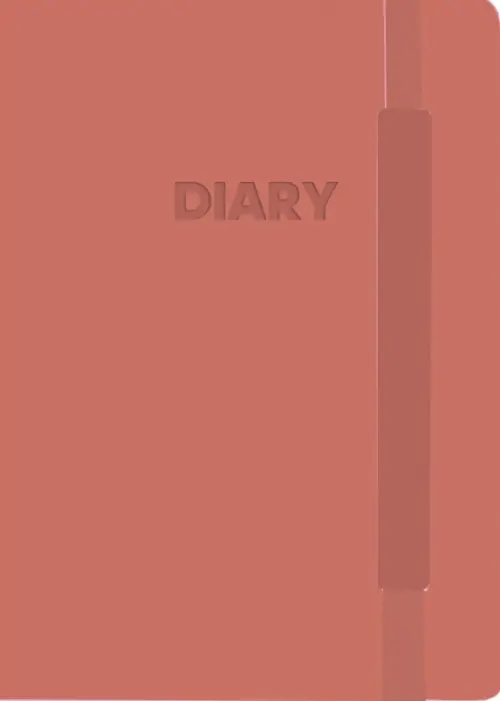 

Ежедневник недатированный Blank. Помадный, 128 листов, А5