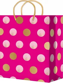 Пакет подарочный ламинированный