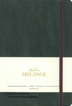 Ежедневник недатированный, 96 листов, А5, Melange, серый