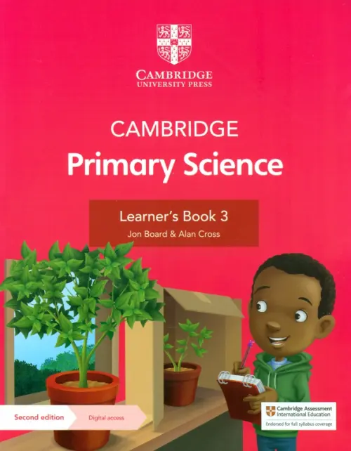 

Cambridge Primary Science. Learner's Book 3 with Digital Access, Красный