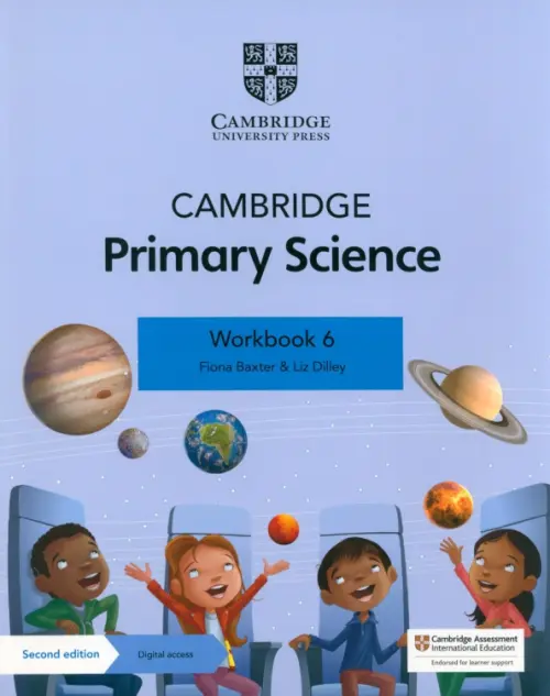 

Cambridge Primary Science. Workbook 6 with Digital Access, Фиолетовый