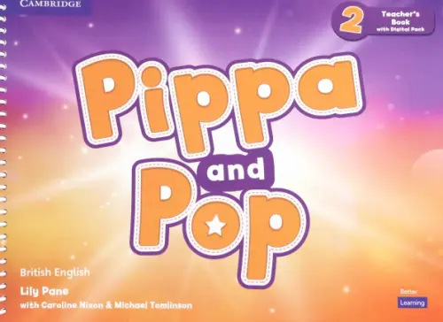 

Pippa and Pop. Level 2. Teacher's Book with Digital Pack British English, Оранжевый