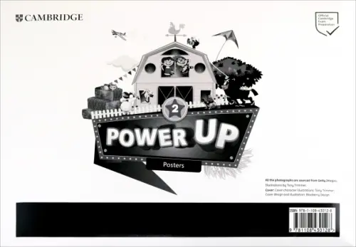 

Power Up. Level 2. 10 Posters, Белый