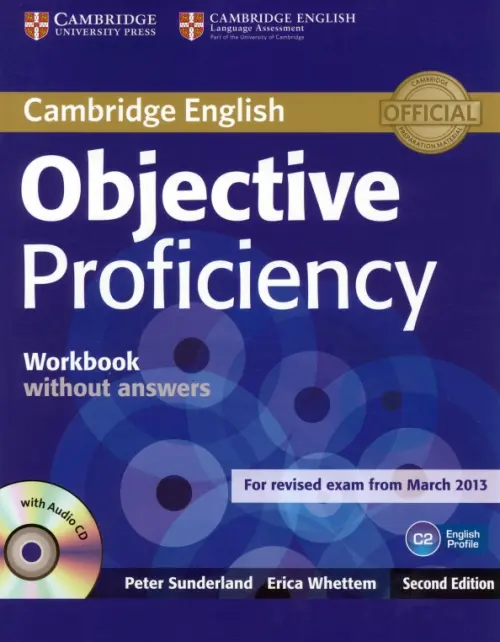 

Objective. Proficiency. 2nd Edition. Workbook without Answers (+CD), Фиолетовый