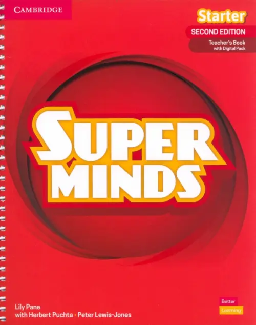 

Super Minds. 2nd Edition. Starter. Teacher's Book with Digital Pack, Красный
