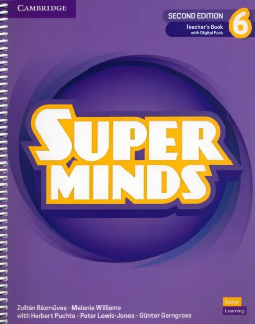 

Super Minds. 2nd Edition. Level 6. Teacher's Book with Digital Pack, Фиолетовый