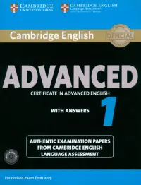 Cambridge English Advanced 1 for Revised Exam from 2015. Student's Book with Answers + Audio CDs