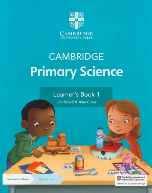 

Cambridge Primary Science. Learner's Book 1 with Digital Access, Голубой