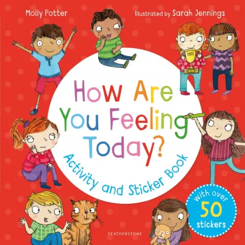 

How Are You Feeling Today Activity and Sticker Book, Красный