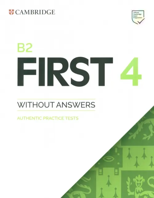 

B2 First 4. Student's Book without Answers. Authentic Practice Tests, Белый