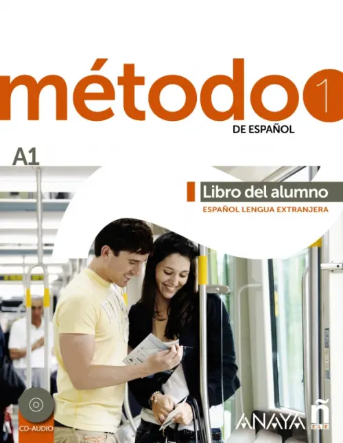 

Método 1 de español. A1. Libro del alumno + 2CD, Белый