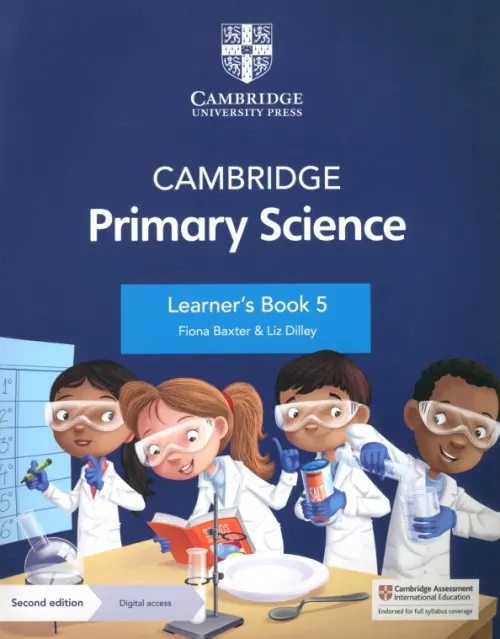

Cambridge Primary Science. Learner's Book 5 with Digital Access, Синий