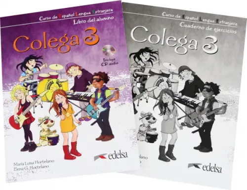 

Colega 3. Libro del alumno + cuaderno de ejercicios (+CD)