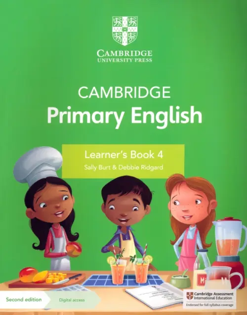 

Cambridge Primary English. Learner's Book 4 with Digital Access, Зелёный