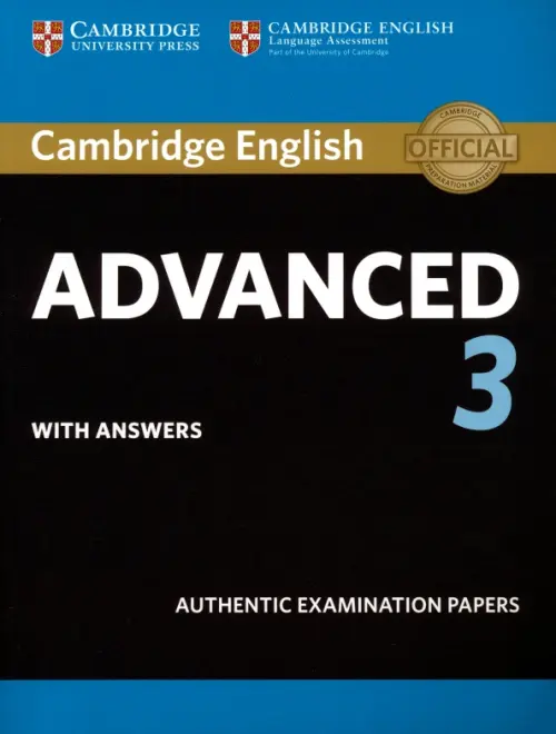 

Cambridge English Advanced 3. Student's Book with Answers