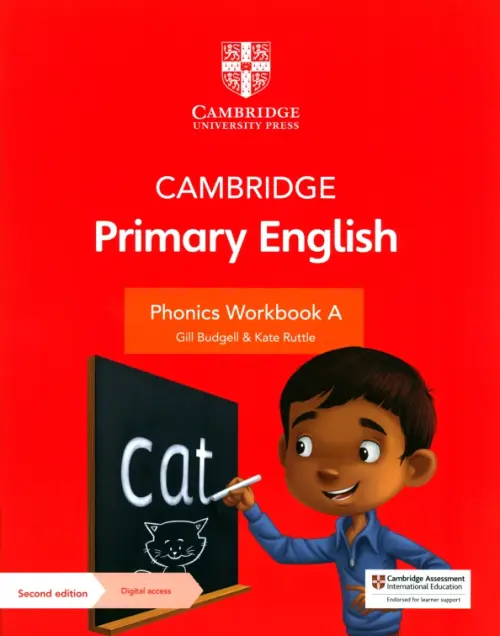 

Cambridge Primary English. Stage A. Phonics Workbook with Digital Access, Красный
