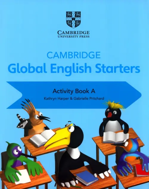 

Cambridge Global English. Starters. Activity Book A, Голубой