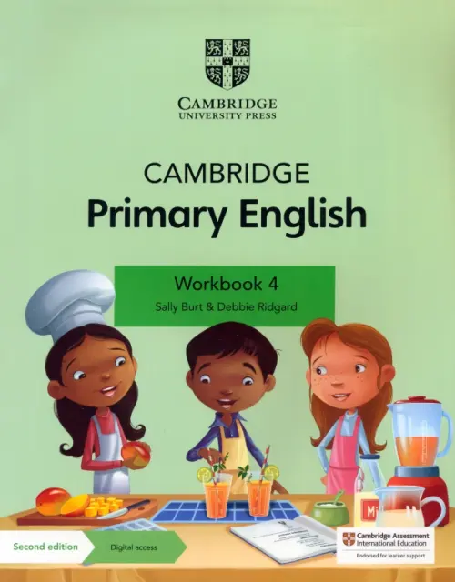 

Cambridge Primary English. 2nd Edition. Stage 4. Workbook with Digital Access, Зелёный