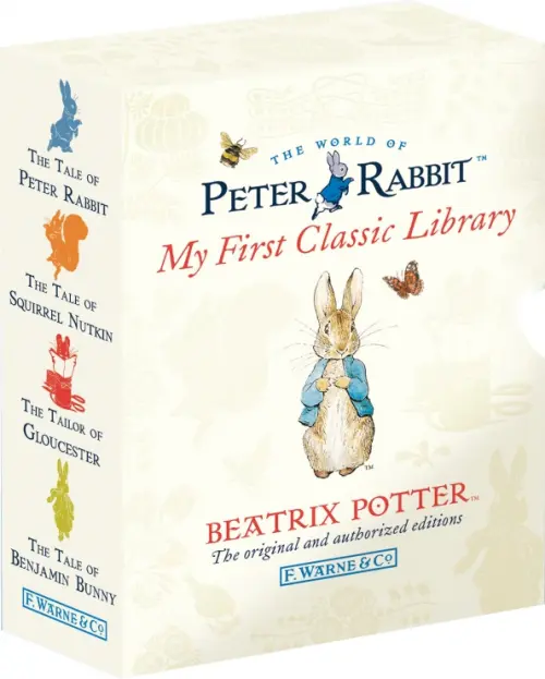 

Peter Rabbit. My First Classic Library, Белый