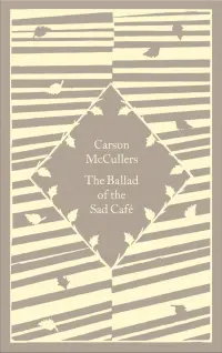 The Ballad of the Sad Cafe