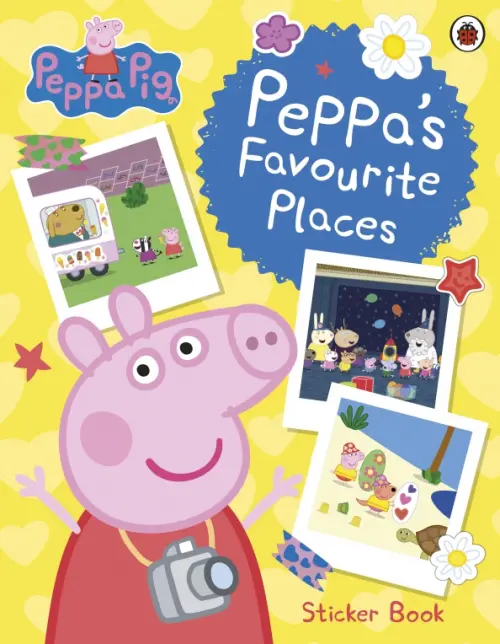 

Peppa’s Favourite Places. Sticker Scenes Book, Жёлтый