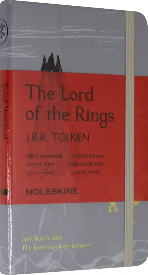 Блокнот 96 листов 914 см LORD OF THЕ RING серый LELRMM710IS 1197₽