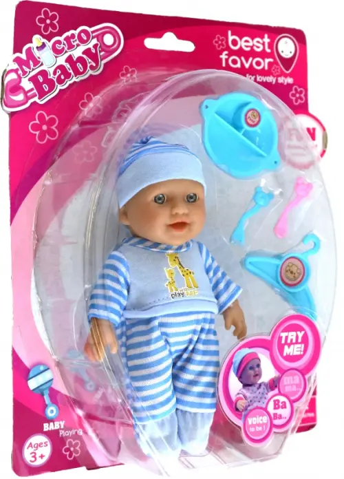 

Пупс Micro Baby, мальчик