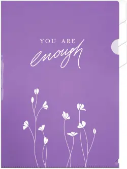 Папка для документов Нежный фиолетовый, А4