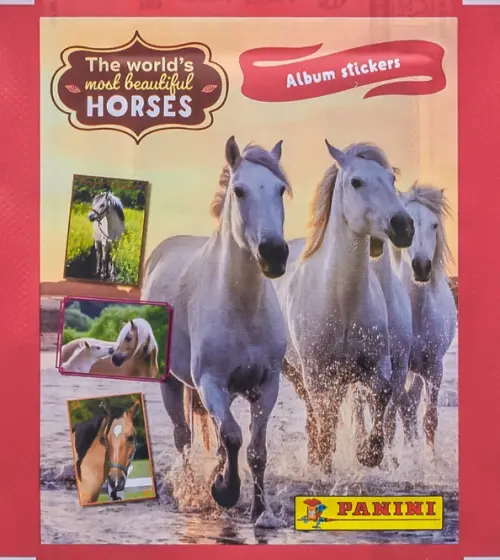 

Наклейки Horses, Красный