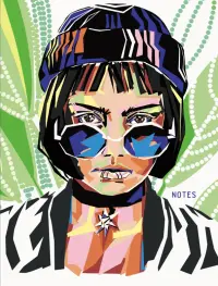 Книга для записей Girl gang, 64 листа, А6, клетка