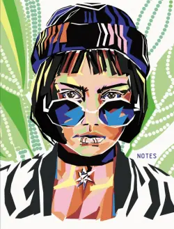 Книга для записей Girl gang, 64 листа, А6, клетка