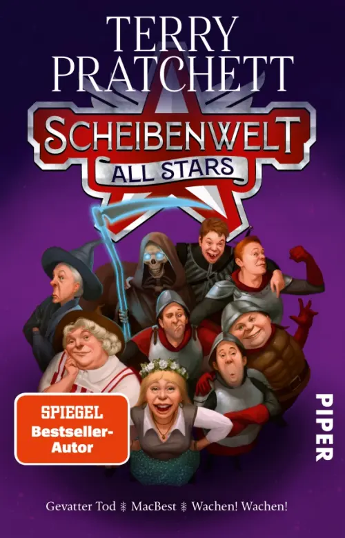 

Scheibenwelt All Stars. Gevatter Tod. MacBest. Wachen! Wachen!, Фиолетовый
